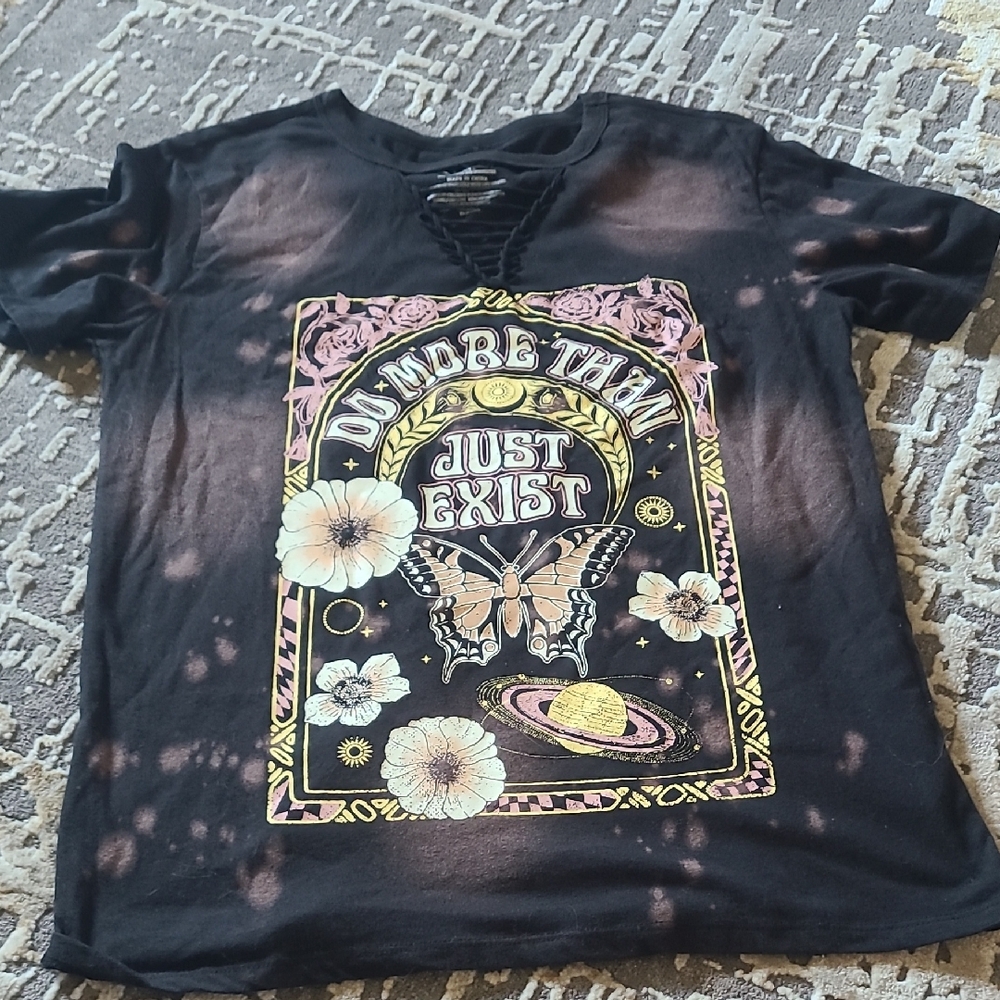 Cold Crush Black and Pink Graphic T-Shirt